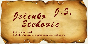 Jelenko Steković vizit kartica